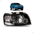Farol freelander 2 2006 2007 2008 2009 2010 2011 2012 2013 d3s com led cromada 12 pinos
