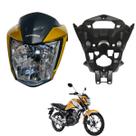 Farol Frontal Frente Cg Titan 160 modelo 2022 / 2024 Com Aranha