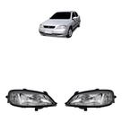 Farol Gm Astra 1999 2000 2001 2002 2003 Cromado Par