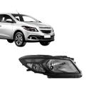 Farol GM Onix Prisma 2012 a 2019 Mascara Negra Direito Farol GM Onix Prisma 2012 a 2019 Mascara Negra Direito