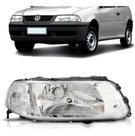 Farol gol 1999 a 2005 g3 masc cromada com defletor foco simples ld