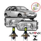 Farol gol g2 1995 até 1999 masc cromado simples s led vx pl Farol gol g2 1995 até 1999 masc cromado simples s led vx pl