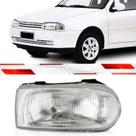 Farol gol g2 parati g2 saveiro g2 ld sem máscara metalizada