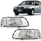 Farol Gol G3 00 A 05 Foco Simples Cromado C Bulbo