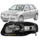 Farol gol g4 2005 a 2014 mascara negra power lado esquerdo