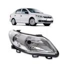 Farol Gol G5 2009 ate 2013 Simples Cromado Lado Direito BapImports