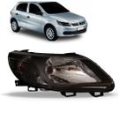Farol Gol G5 2010 A 2011 Máscara Negra Foco Simples