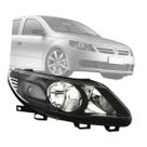 Farol gol g5 foco duplo mascara negra 09 a 12 lado direito