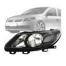 Farol gol g5 foco duplo mascara negra 09 a 12 lado esquerdo