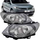 Farol Gol G5 Saveiro Voyage Foco Duplo Cinza Fume Claro Farol Gol G5 Saveiro Voyage Foco Duplo Cinza Fume Claro