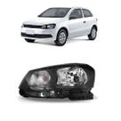 Farol Gol G6 2013 2014 2015 2016 Foco Simples Mascara Negra