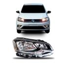Farol gol g7 2016 a 2018 foco simples friso cromado Farol gol g7 2016 a 2018 foco simples friso cromado