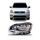 Farol gol g7 2016 a 2018 foco simples friso cromado Farol gol g7 2016 a 2018 foco simples friso cromado