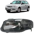 Farol Gol Parati Saveiro G4 2006 Ate 2013 LE mascara negra pisca cinza H4 5W0941005F