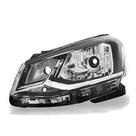 Farol Gol Voyage G7 2016 A 2020 Simples Negra Friso Cromado 2016 2017 2018 2019 2020