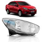 Farol Grand Siena 2012 2013 2014 2015 Cromado Farol Grand Siena 2012 2013 2014 2015 Cromado