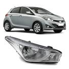 Farol HB20 Hatch HB20S Sedan 2012 ate 2017 LD Moldura Metalizada H4 921021S050