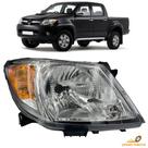 Farol Hilux Pick Up 2005 06 07 2008 Cromado Pisca Âmbar Farol Hilux Pick Up 2005 06 07 2008 Cromado Pisca Âmbar