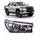 Farol Hilux Pick Up 2016 a 2020 Elétrico Com Led e Motor