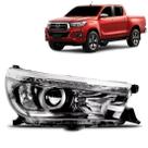 Farol Hilux Pick Up 2016 a 2020 Elétrico Com Motor e Led Farol Hilux Pick Up 2016 a 2020 Elétrico Com Motor e Led