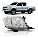 Farol Hilux Sr Srv 2011 2012 2013 2014 2015 Cromado