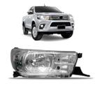Farol Hilux Srv 2016 A 2017 Manual Eletrico Sem Led