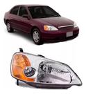 Farol Honda Civic 2001 2002 2003 2004 Pisca Ambar Ld Direito