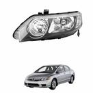 Farol Honda Civic New Civic 2006 2007 2008 2009 2010 2011 Lado Esquerdo (Motorista) Farol Honda Civic New Civic 2006 2007 2008 2009 2010 2011 Lado Esquerdo (Motorista)