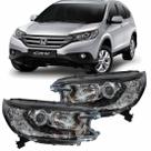 Farol Honda Crv 2012 2013 2014 2015 Cromado