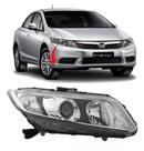Farol Honda New Civic 2012 2013 2014 2015 2016 Direito Farol Honda New Civic 2012 2013 2014 2015 2016 Direito