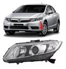 Farol Honda New Civic 2012 2013 2014 2015 2016 Esquerdo Farol Honda New Civic 2012 2013 2014 2015 2016 Esquerdo