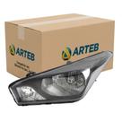 Farol Hyundai Hb20/hb20x/hb20s 2012 Em Diante Esquerdo Mascara Negra