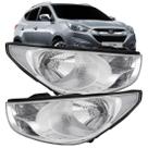 Farol ix35 2012 2013 cromado