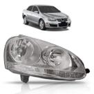 Farol jetta 2005 2006 2007 2008 2009 cromado