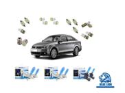 Farol Jetta 2011/17 Kit Lâmpadas Techone + Kit Leds Farol Jetta 2011/17 Kit Lâmpadas Techone + Kit Leds