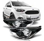 farol ka 2015 a 2017 mascara negra lado direito