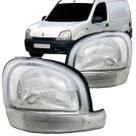 Farol Kangoo 1997 1998 1999 2000 2001 2002 2003 Pisca Cristal
