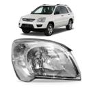Farol Kia Sportage 2009 2010 2011 Com Pisca Cristal