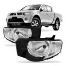 Farol L200 Triton 2008 2009 2010 2011 2012 Pisca Cristal Farol L200 Triton 2008 2009 2010 2011 2012 Pisca Cristal