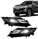 Farol L200 Triton 2021 2022 2023 Regulagem Elétrica