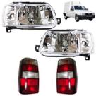 Farol Lanterna Fiorino 2004 05 06 07 08 09 10 a 2013 CROMADO FUMÊ Farol Lanterna Fiorino 2004 05 06 07 08 09 10 a 2013 CROMADO FUMÊ