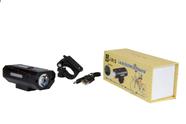 Farol Lanterna Profissional Bike Multifunções Recarregável Usb Led Ws 8201