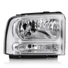 FAROL LD para F250/ F350/ F4000 06/12 LD MASCARA CROMADA LAM