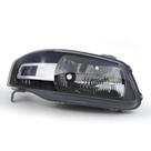 FAROL LD para GOL G4 MASCARA NEGRA PISCA CROMADO LD