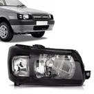 Farol Ld Uno Fiorino 2004 Ate 2013 Mascara Negra