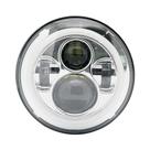 Farol LED de 7 Polegadas para Motocicleta, Lâmpada H4 com Luz Alta e Baixa Farol LED de 7 Polegadas para Motocicleta, Lâmpada H4 com Luz Alta e Baixa