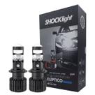 Farol Led Lampada Projetor Eliptico Mini 6500k Canhão 35w