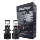 Farol Led Lampada Projetor Eliptico Mini 6500k Canhão 35w