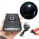 Farol LED para Bicicleta 3 em 1 Iluminação Potente Powerbank 5000mAh Suporte para GPS e Celular