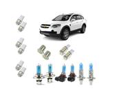 Farol + Leds Chevrolet Captiva - 2008 A 2013 Kit Lâmpada Farol + Leds Chevrolet Captiva - 2008 A 2013 Kit Lâmpada